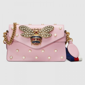 453778 GUCCI Broadway ϵ�� Ƥ�� �T� �����۷� �����ִ� ��ɫ