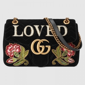 443496 GUCCI GG Marmontϵ�� ���C ���λ��y���Z�q �米�� ��ɫ
