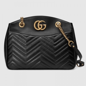 443501 GUCCI GG Marmontϵ�� �W�p Ƥ�� ُ��� ��ɫ