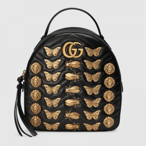 476671 GUCCI GG Marmontϵ�� ���������T� Ƥ�� �p��� ��ɫ