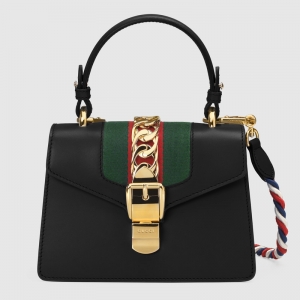 470270 D4ZAG 8015 GUCCI Sylvie ϵ��Ƥ�������ִ� ��ɫ