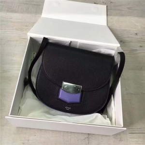 Celine ِ�� Trotteur С̖(h��o)ţƤ �y�� Ůʿ�μ�б�淭�w��(f��)�Ű��R���� ����