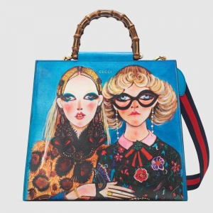 487005 GUCCI Unskilled Worker GG Marmontϵ�� ���}ӡ�� ��������