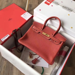 ���R������� Hermes Birkinϵ�� �K��� ���ֹ����ư� 30cm TOGOƤ �t��ɫ