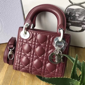 Dior�ϊW Lady Dior ����ϊW������ Mini���� �Ƽt��Ƥ Dior朗l�� �y��