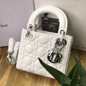 Dior�ϊW Lady Dior ����ϊW������ ���� ��ɫ��Ƥ Dior朗l�� �y��