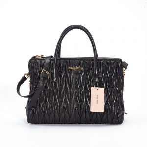 M048 MiuMiu �������¿� ԭ���C����Ƥ����� ��ɫ