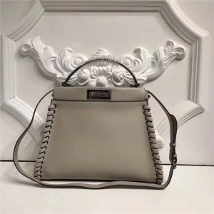 9210M FENDI �ҵ� ߅�������b� ��ܛСţƤ����� ��ɫ