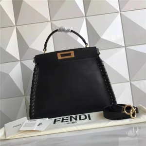9210M FENDI �ҵ� ߅�������b� ��ܛСţƤ����� ��ɫ