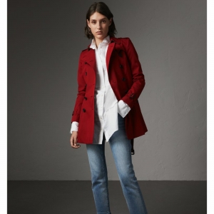 40133091 Burberry �͌��� �Р������� Ůʿ�̿� Trench �L�� �_���tɫ 