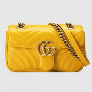 446744 Gucci���YŮ�� GG Marmont �W�p�����ִ� �Sɫ