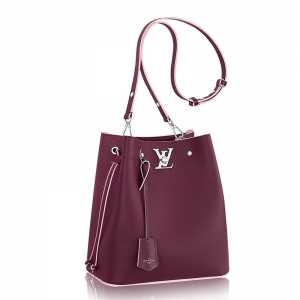 M54680 LV Lockme Bucket �ִ� LVˮͰ�� LVȫƤ�μ�б��� ���tɫ