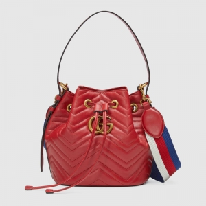 476674 GG Marmont�W�p��ƤˮͰ�� GucciˮͰ�� GucciŮ�� �tɫ