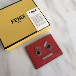 FENDI �ҵ� 2017�¿� face СţƤ���A�ӿ�Ƭ�� �tɫ