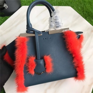 8771 FENDI �ҵ� minl3JouRS �r�п� ��ܛСţƤ ��ë�������� �{��ɫ