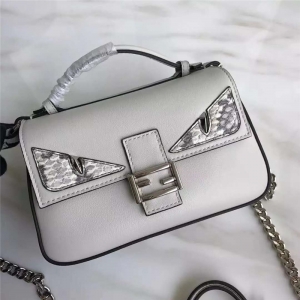 8765B FENDI �ҵ� DOUBLE MICRO BAGUETTE �۾��D�� 朗l�� ��ɫ