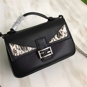 8765B FENDI �ҵ� DOUBLE MICRO BAGUETTE �۾��D�� 朗l�� ��ɫ