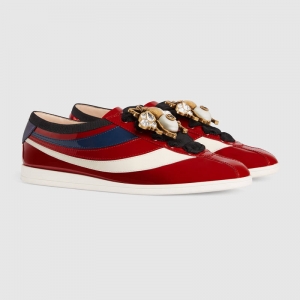 493692 GUCCI Falacer �����b� ��Ƥ �͎��\��Ь �tɫ