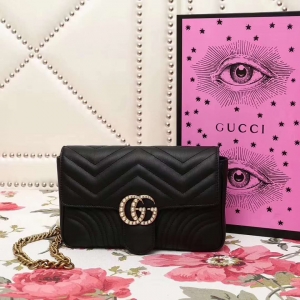 476809 GUCCI GG Marmontϵ�� �W�p ����Y� �๦���ְ� ��ɫ