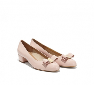 643059 Ferragamo������Ľ VARA �͸� ��Ƥ�߸�Ь ���ۼtɫ