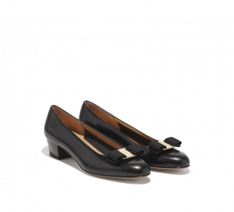 574571 Ferragamo������Ľ VARA �͸� ţƤ �߸�Ь ��ɫ