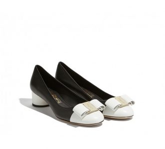 687422 Ferragamo������Ľ VARA С��Ƥ �����Y�߸�Ь ��ɫ