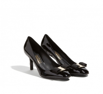 685230 Ferragamo������Ľ VARA ��Ƥ �����Y�߸�Ь ��ɫ