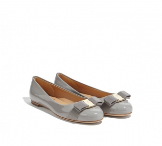 688990 Ferragamo�Ƹ���Ľ VARINA ��Ƥ ������ƽ��Ь �\��ɫ