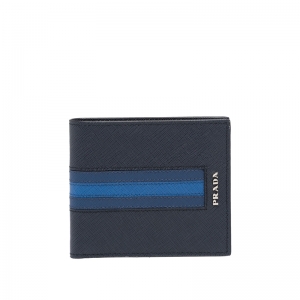 2MO513 Prada�����_(d��) SaffianoƤ�� �䌦(du��)��ɫǶ�� �p�۶��X�A ���{(l��n)ɫ