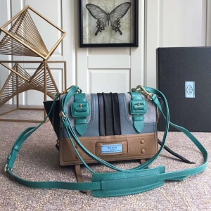 1BD093 Prada�����_ Etiquette�ִ� СţƤ ƴɫ�ֹ� �米�� ���ɫ���ȸ�{