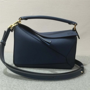 88597 LOEWE�_���� Puzzle Small Bag �׺���ƴ�� �μ������ ���{ɫ