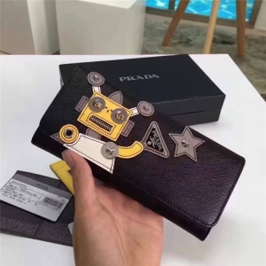 2ML1132 Prada�����_ �C���� ʮ�ּyţƤ �L���X�A ��ɫ