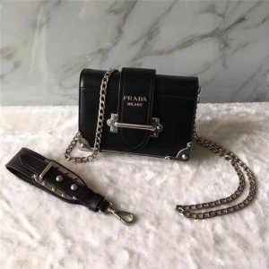 1BH018 Prada�����_ prada cahier boxСţƤ ���� 朗l�ְ� ��ɫ