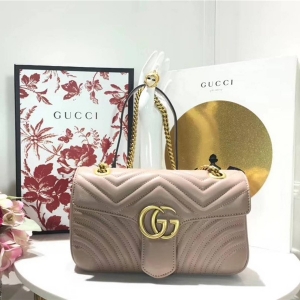 443497 GUCCI GG Marmontϵ�� �W�p С̖ 朗l�米�� źɫ