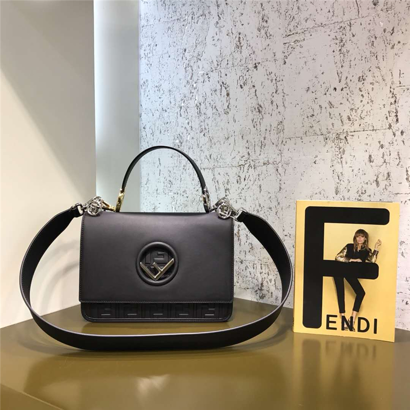 2818 FENDI�ҵ� KANI�ִ� �pF LOGO ���w�ִ� ��ɫ