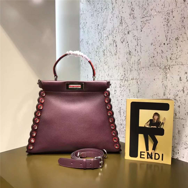 8106M FENDI�ҵ� PEEKABOO��̖ �\��Ƥ���h߅�� ����� �Ƽtɫ