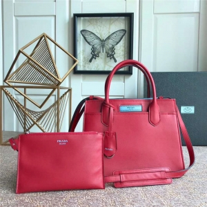 1BA178 Prada�����_ �M��СţƤ ��Ƥ�r�� Ů����� ��ɫ