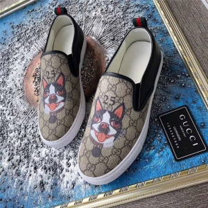 Gucci��Ь ���YЬ�� �M��ţƤ ȫ�ֹ� Gucci�������� ���^ӡ��