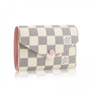 N64022 LV Victorine �X�A LV Damier Azur�����X�� LV�����X�� LV�̊A