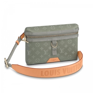 M43889 LV Messenger С̖�]��� Monogram Titanium�����а� LV�а�