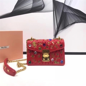 5BD081 MIUMIU�����¿� �ް�С��Ƥ �N���N� ���i���wС���� �tɫ