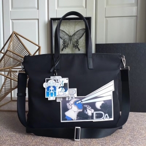 2VG024 Prada�����_�а� Ƥ���p�ֱ� �N���D�� ��������� ��ɫ