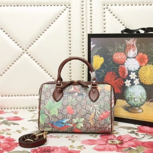 409529 GUCCI GG���Bӡ�� ����ƴƤ ��ʿ�D����� ��ɫ