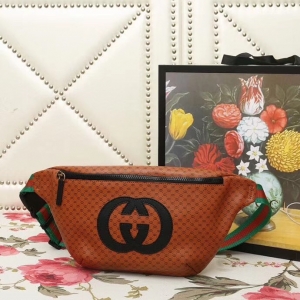 536416 2018 Gucci-Dapper Dan(li��n)��ϵ�� GG�D��Ƥ�� ���� ��ɫ