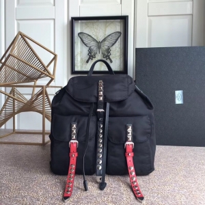 1BZ2811 Prada Black Nylon���� ��ᔿێ� ������ţƤ �p��� ����t