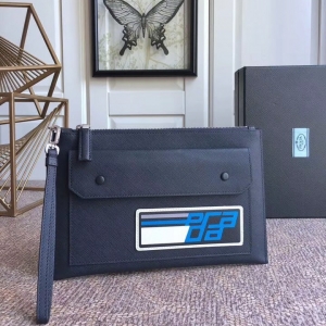 2NG005 Prada�����_(d��) SaffianoƤ�� ʮ�ּyţƤ ���ð� ���{(l��n)ɫ