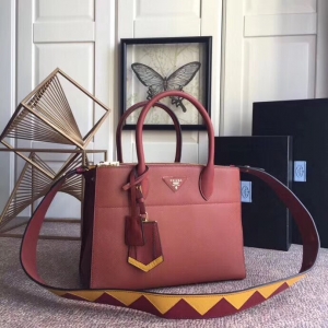 1BA102 Prada�����_ ���¿� ƴɫţƤ Ůʿ����� �u�t