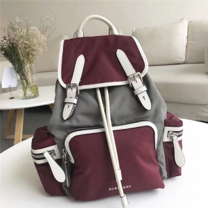 40787611 Burberry ��̖ The Rucksack ƴɫ����Ƥ�� ܊�ñ��� �p�t