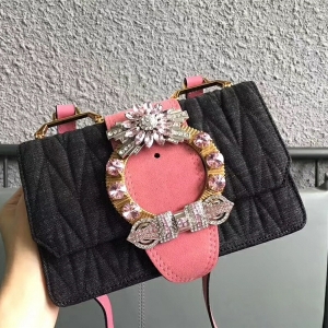 5BH609 MIUMIU�����¿� ţ�в� ��ʯᔴ��@�� ���wб��� �ڻ�ƴ��