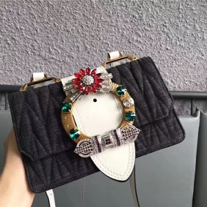 5BH609 MIUMIU�����¿� ţ�в� ��ʯᔴ��@�� ���wб��� �ڻ�ƴ��